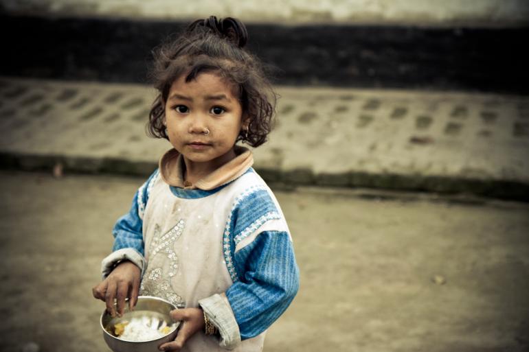 Young Nepali girl