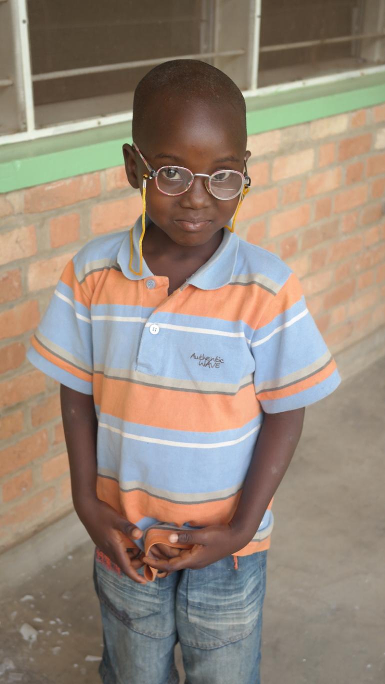 Sandra Burundian Girl with Glasses Image