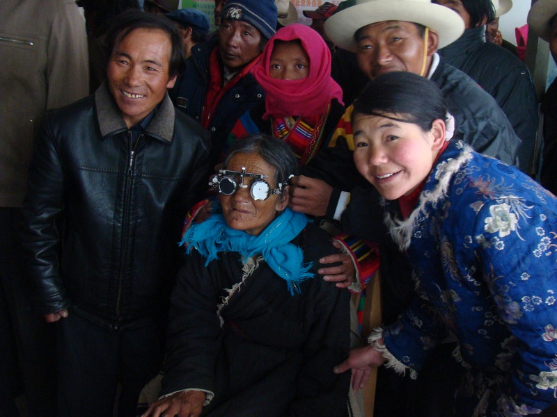 helping Tibet through eye care www.seva.ca