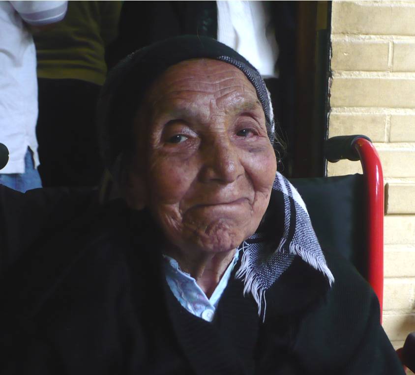 Fidelia Silverste Fajardo, age 84, after both cataract surgeries