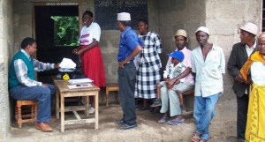 Outreach care to eye patients in Tanzania