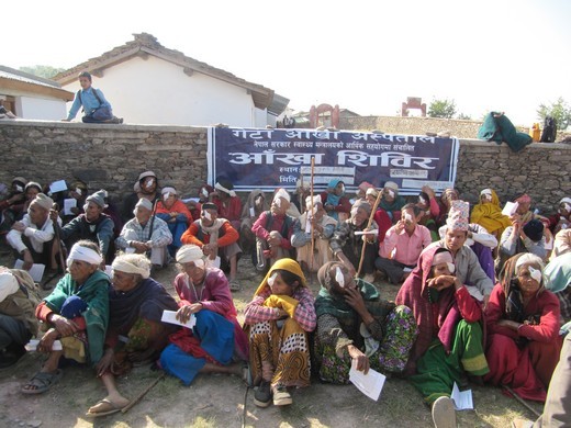 patients after cataract surgery in Nepal
