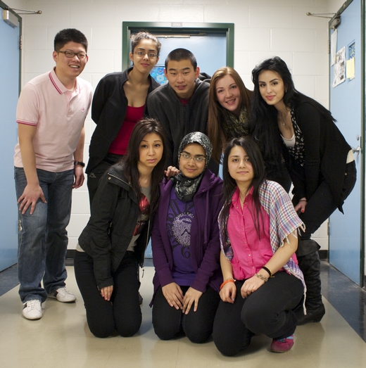 Vision Mission team at Georges Vanier Secondary School for blog